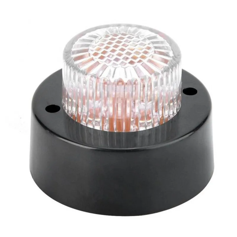 Горячая 10-30 в 5LED мини круглый прицеп боковые габаритные огни для грузовиков габаритные огни грузовик указатель поворота лампы желтый белый красный