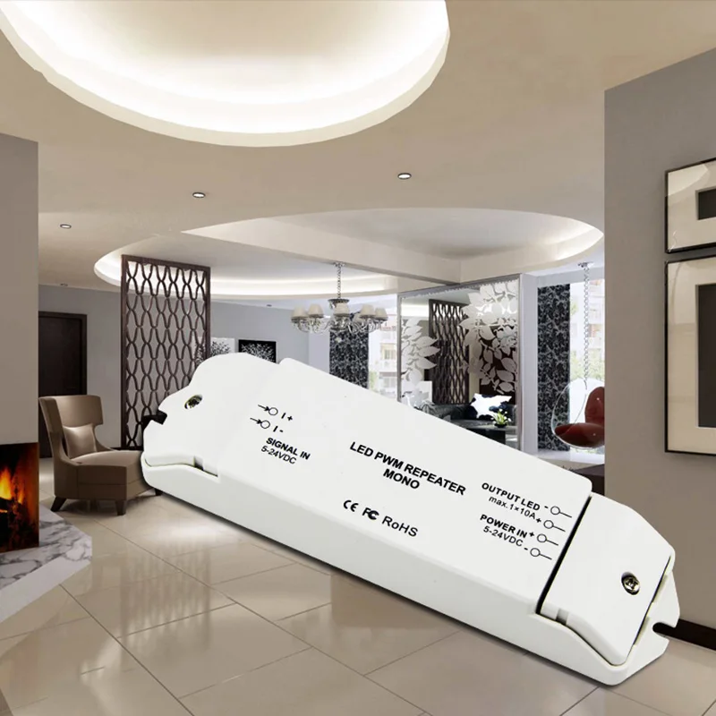 Bc-961 Cv Led Power Amplifier,Dc5V-Dc24V 5Ow 1Ch High Frequency Constant Voltage Led Repeater