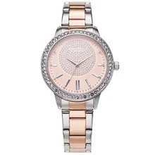 Женские часы, женские модные часы, женские часы, роскошные брендовые кварцевые золотые наручные часы с бриллиантами, подарки для женщин