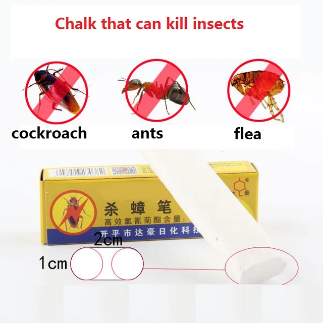 30 Pcs Cloting Cleting Csarn Bieit Biit Boit Csoptict Coktreach Kill Pen 2020 Varázslatos Krétás Csótány Hangya Gyógyszerek Por Kártevőirtás - Image 5