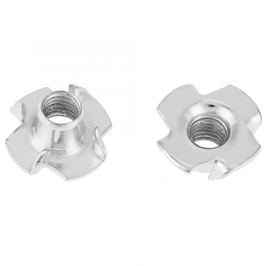 

DIN557 GB39 3MM/4MM/5MM/6MM/8MM ES Nut For Wood 304 Stainless Steel Four claws Nuts
