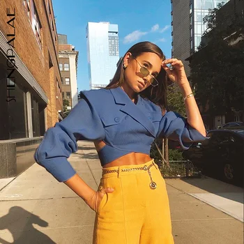 

SHENGPALAE 2020 Wearable In All Seasons Cross Sensing Sweatshirt Hooded Pullovers Fashion Female Casual Oversize Jumper ZA3215