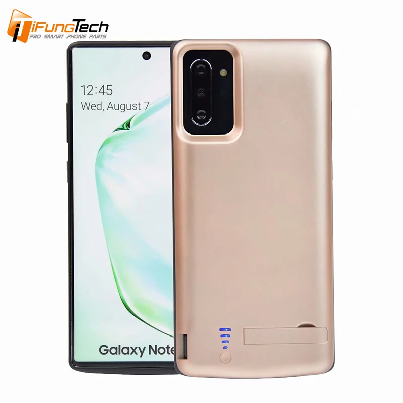 5000/6000mAh портативное зарядное устройство чехол для samsung Galaxy Note 10 Note 10 Plus внешний резервный аккумулятор чехол