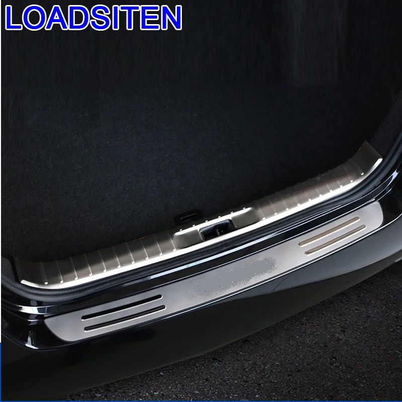 Хром Automovil декоративные багажник задние панели педаль внешние аксессуары Чехлы
