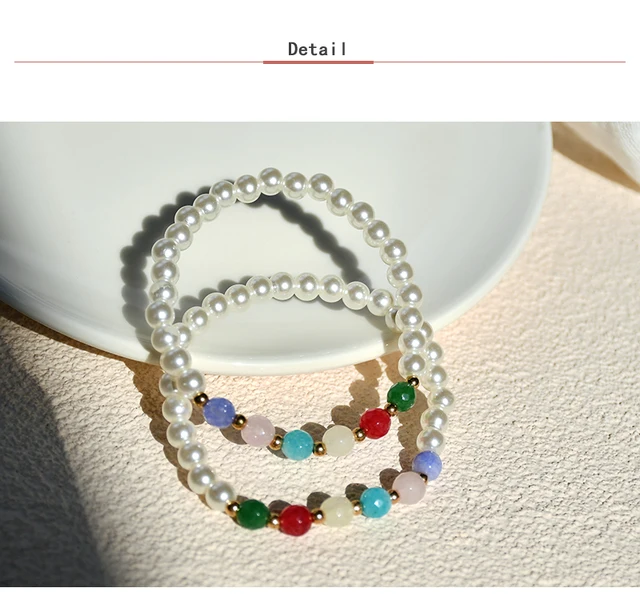 Yumfeel – Poésie Bohème : Bracelet polymère, perles d'argile et