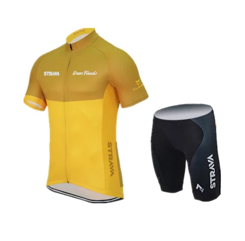 STRAVA Sommer Radtrikots Herren Equipo Radfahren Tragen Kurzarm Bicicleta Jersey Equipo De Carreras Vestido Radfahren