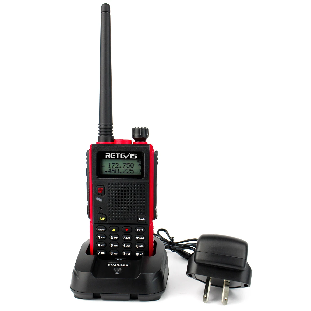 Рация 7 Вт Retevis RT5 128CH Двухдиапазонная VHF UHF радиостанции VOX fm сканер любительский cb Ham Радио коммуникатор КВ трансивер