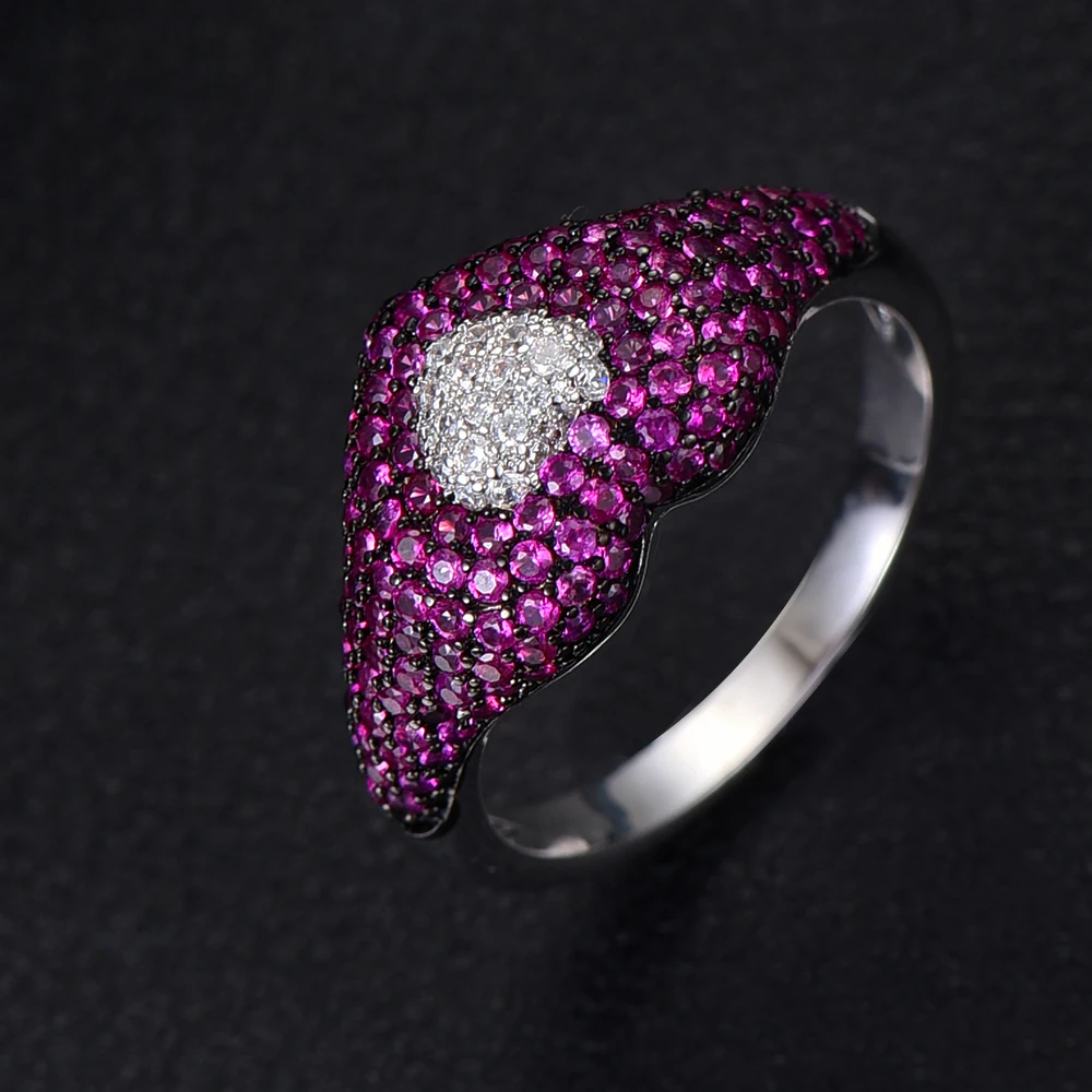 LARRAURI Bridal Wedding Rings Engagement charms original Brand Fingers Rings For Women Anniversary Party Accessories