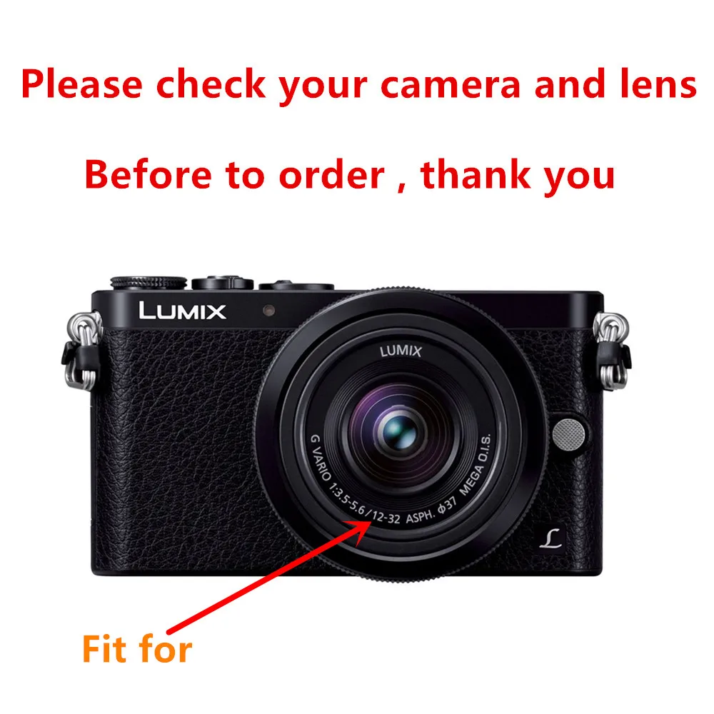 Комплект фильтров 37 мм + бленда крышка ручка для очистки Panasonic GX9 GF10 GF9 GF8 GF7 GM5 GM1 GX80