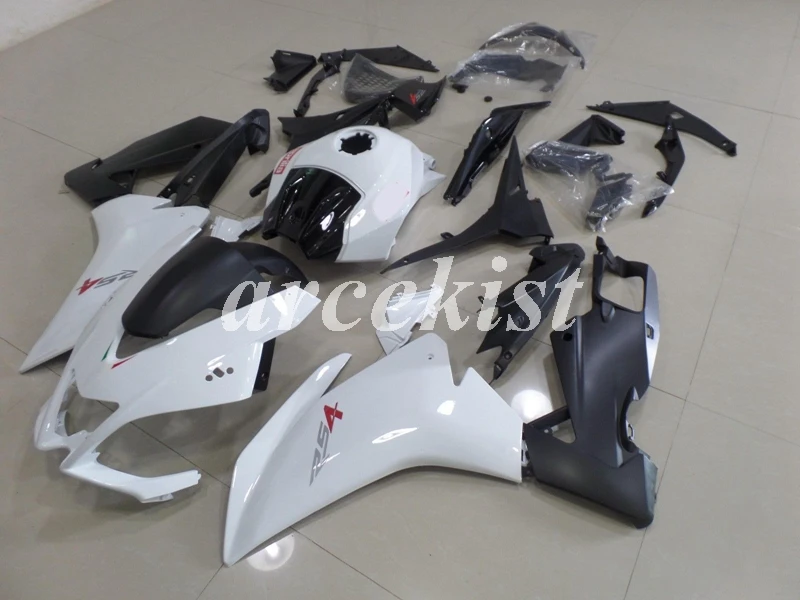 4 подарки инъекции ABS Полный обтекатели наборы Подходит для Aprilia RS4 50 RS125 2012 2013 12 13 14 15 тела набор черный матовый