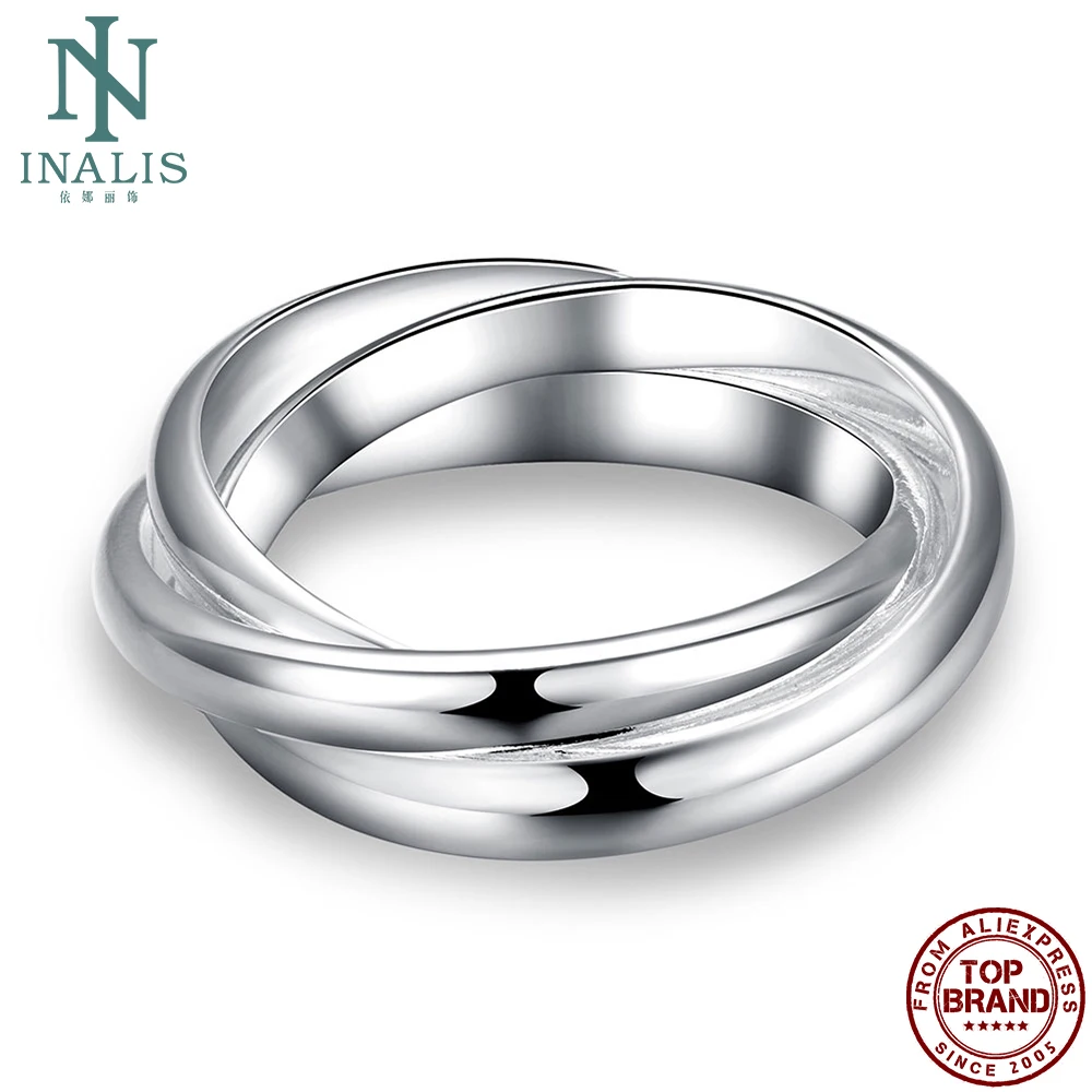 Женские многослойные кольца INALIS модное обручальное кольцо креативное обещание