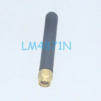 DHL/EMS 50 pc Антенна 2,4 GHz 2dBi Omni wifi SMA male для Linksys бустер маршрутизатор 6 cm-d2