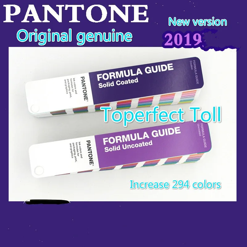 2019Coated Ucoated 1867 сплошная серия Pantone Plus Formula color Guide Chip shade Book solid Uncoated Only GP1601N+ 112 цветов - Цвет: 2019Coated Ucoated