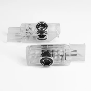 

2pcs Auto Car Door Logo Light For Mercedes Benz R GL ML M Class X164 W251 W164 4MATIC ML300 ML500 R300 R320 Laser Projector Lamp