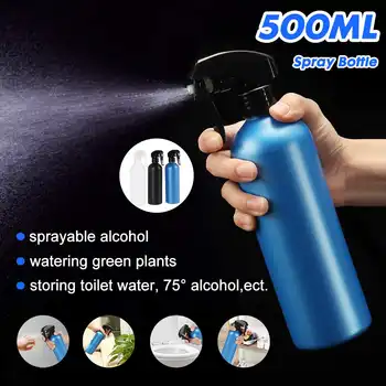 

500ML Spray Bottle Empty Spray Bottle Fine Spray Plastic Bottle Refillable Container Empty Cosmetic Containers For Disinfecting
