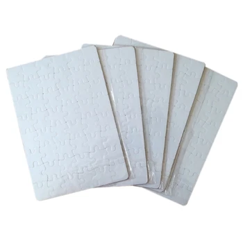 

Sublimation Blank Puzzle 10Pcs/Lot DIY Craft A5 Jigsaw Puzzle for Sublimation Ink Transfer