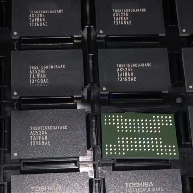 

Th58teg8 Mlc 32G High Speed Flash Chip Bga132 Memory Ic Th58teg8ddJba8c