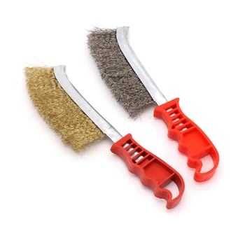 

Stainless Steel Wire Brush For Cleaning Metal Rust Removal Welding Seam Prep Remove Rust Brush Mini Brass Cleaning And Polishing
