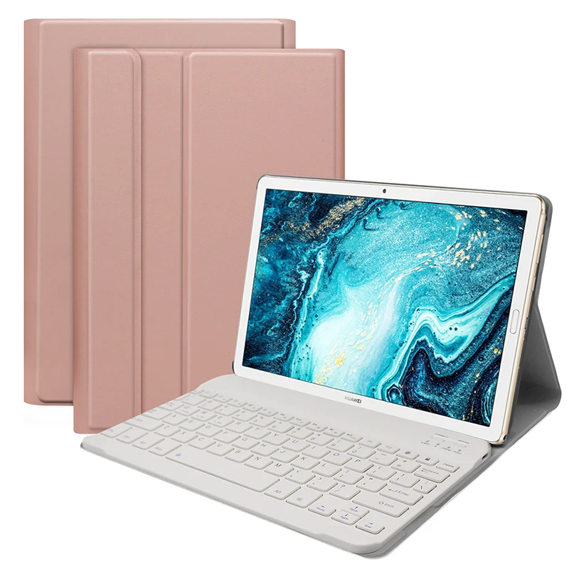 Rose Чехол для huawei Mediapad M5 Lite 10,1 1" BAH2-W09 BAH2-L09 BAH2-W19 Смарт маргнет Крышка для huawei Медиа pad M5 Lite Чехлы Capa - Цвет: Rose