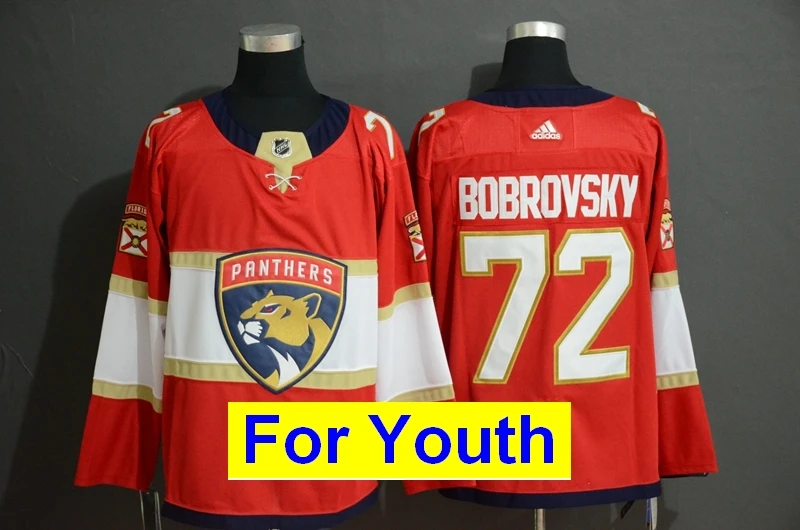 Детский Молодежный свитер Florida Aleksander Barkov Sergei Bobrovsky Robo Luongo Aaron Ekblad
