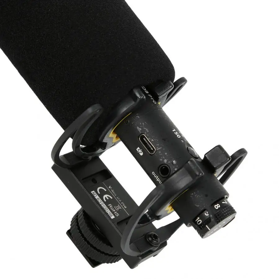 Высококачественный микрофон Deity V-mic D3 Pro для телефона, зеркальная камера, запись, встроенный аккумулятор, микрофон для телефона