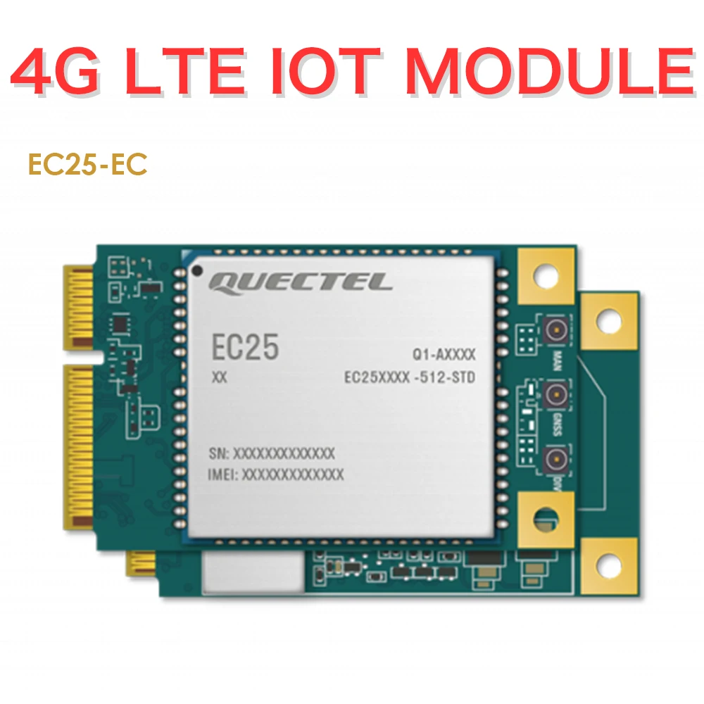Ec25 Ec25-Ec/Ec25Ec-Minipcie 4G Lte Iot/M2M-Optimized Gatto 4 Modulo Per Emea, Corea, Thailandia, India