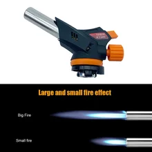Pistolet à gaz électronique réglable, buse de torche de soudage, pièce de pistolet à flamme, Camping en plein air, BBQ randonnée, outil de cuisine