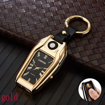 

Multifunctional watch USB cigarette lighter flashlight