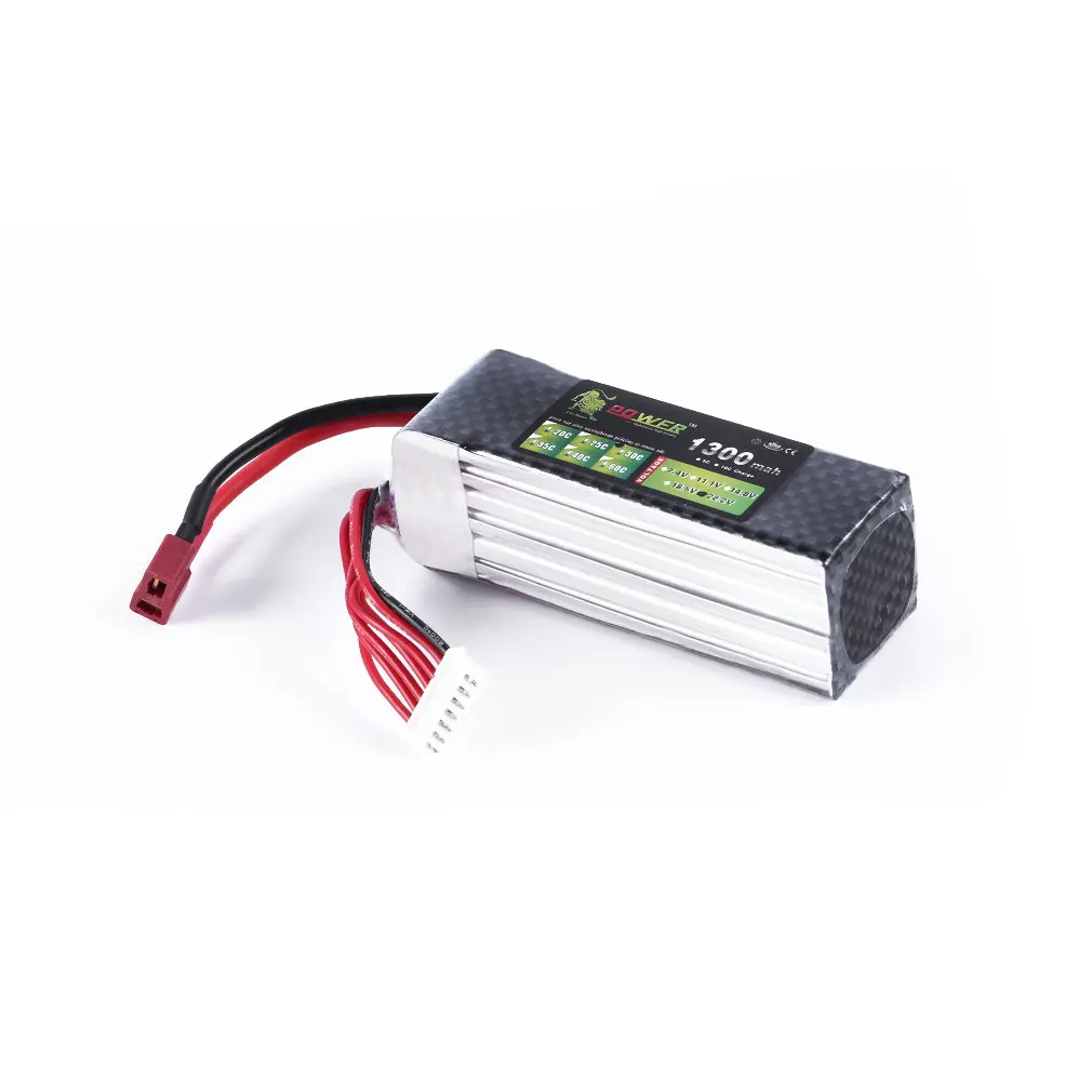 A+ L22.2V 6S 1300mah 30C Lipo Battery Power for RC Helicopter 450 Plane Professional fashionbeautiful battery