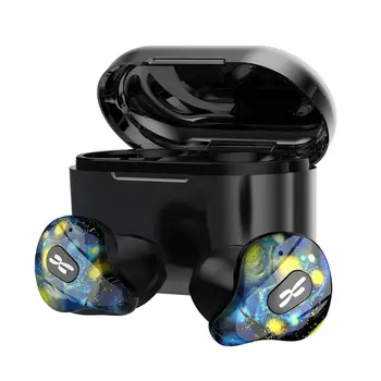 

4life True Wireless Bluetooth 5.0 Earphones Headphones Waterproof gaming Headsets TWS Earbuds For video Games with Mic