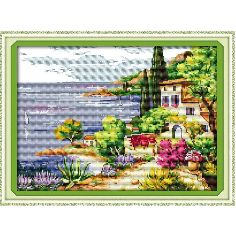 Набор для вышивки крестиком 11CT 14CT DMC вышивания ручная работа|cross stitch set|counted cross