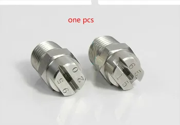 

Atomizing Nozzle high pressure cleaner Cooling Spray fan Nozzle Micro Irrigation Systems 304 Stainless Steel 1/2