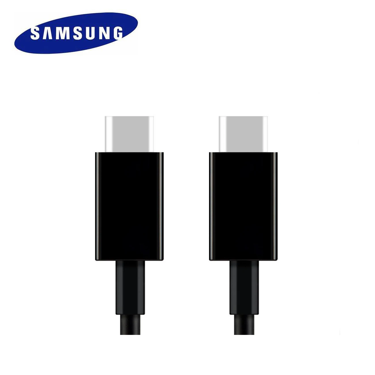 Зарядное устройство samsung 25 Вт супер быстрое зарядное устройство PD EU type-c Зарядка для samsung s10 Galaxy Note 10 plus mi9 k20 pro PD кабель - Тип штекера: Only Black Cable
