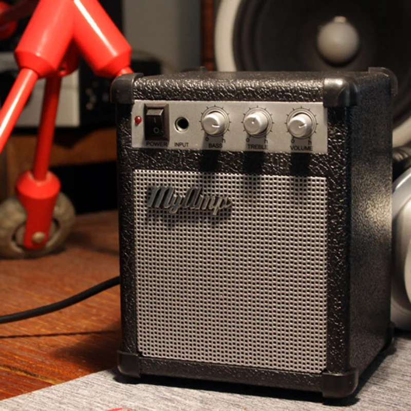 Ретро Реплика гитары усилитель High Fidelity/My Amp аудио портативный динамик/Amp аудио мини динамики с гитарными мотивами бас стерео