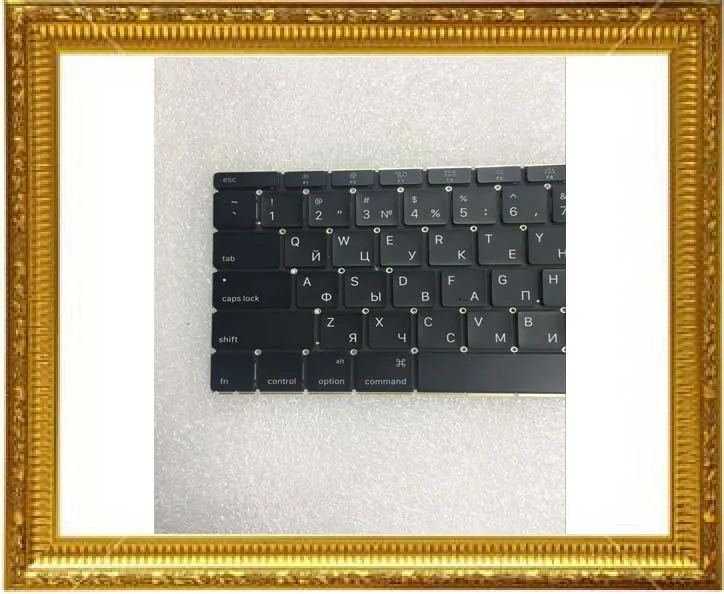 Ноутбук A1534 Клавиатура RU Стандартный для Macbook A1534 русская клавиатура с Маленькая клавиша Enter ключи год