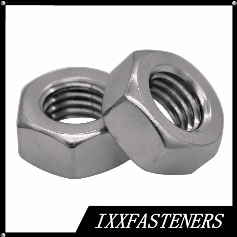 

DIN934 M8 ~M30 SAF 2507 Duplex Stainless Steel Hexagon Nuts High Stress Resistance and Mechanical ASTM/ASME:A240 - UNS S32750
