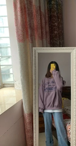Женский осенне-зимний модный брендовый свитер с капюшоном в Корейском стиле для студенток с буквенным принтом, женские повседневные свободные толстовки