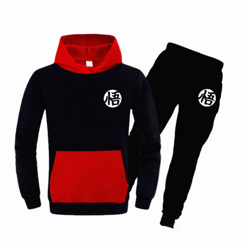 Мужской теплый спортивный костюм с принтом флисовая толстовка капюшоном +