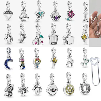 

Beads charms Fashion Sterling Fit Original Charm Bracelet Bangle For Women Jewelry