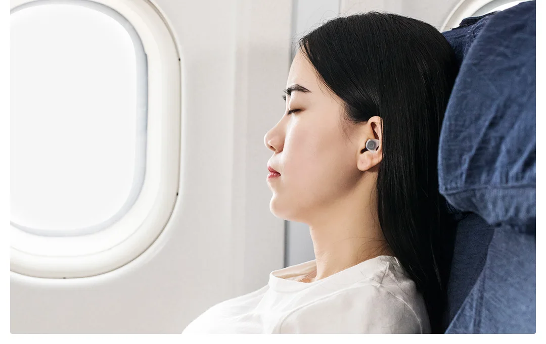 Xiaomi Беруши Мягкие силиконовые шумоподавление беруши звукоизоляция защита ушей Спальные Наушники с футляром для хранения
