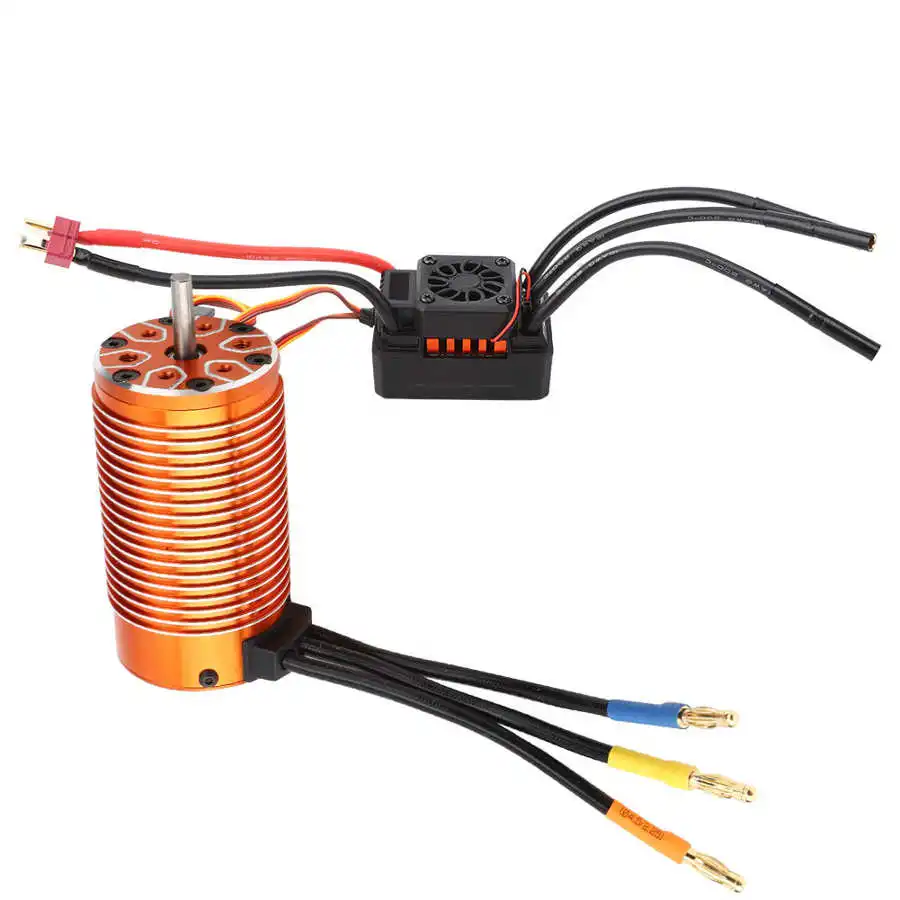 RC 120A Brushless ESC + 4074 Motor for Car Model Upgrade Parts Spare Set | Игрушки и хобби