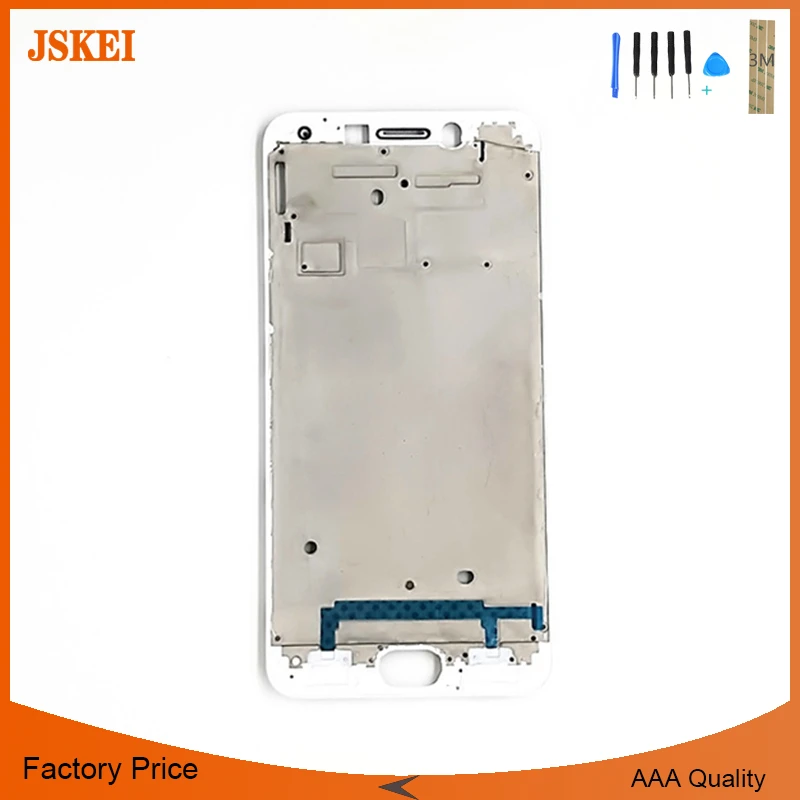 Средняя рамка для Oppo R9 белая 5 &quotРамка телефона 100% протестирована | Мобильные