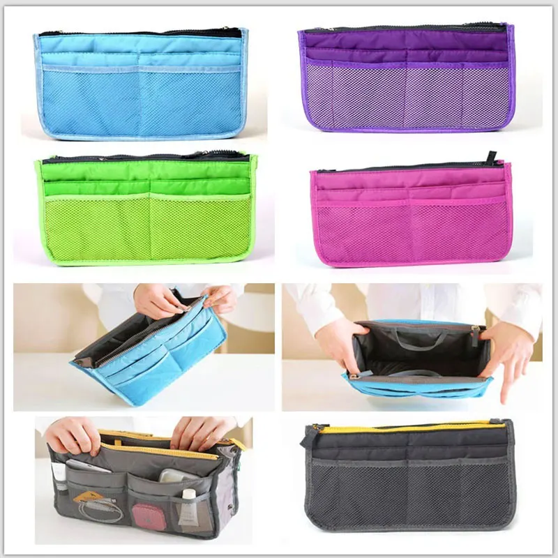 

Women's Bag in Bags Travel Cosmetic Handbag Makeup Pouch Storage Organizer High Quality