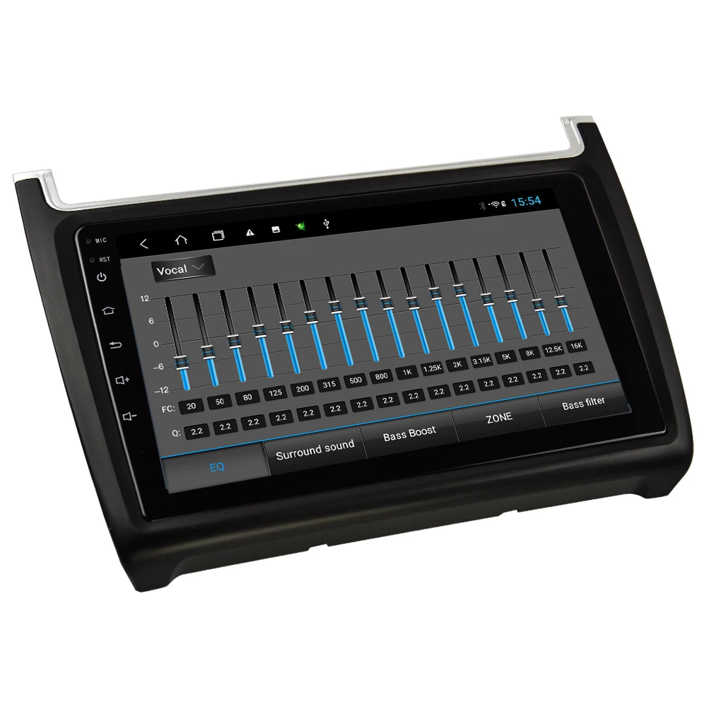  EKIY 9'' IPS Android 8.1 Car Multimedia Auto Radio 4G+64G for Volkswagen VW Polo 2014 2015 2Din Ste