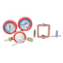 Ручной заподлицо кислород с ацетиленом датчик давления редуктор клапан для сварки Электронный электрический магнитный клапан