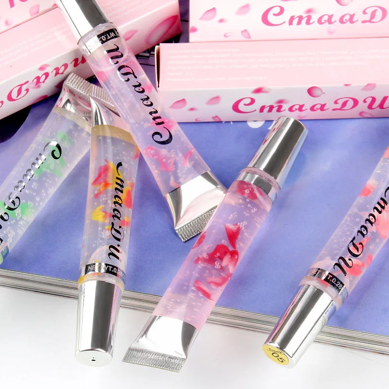 

CmaaDu Natural Makeup Primer Transparent Cream Shrink Pore Perfect Primer Face Oil Control Brighten Skin Makeup Base TSLM1