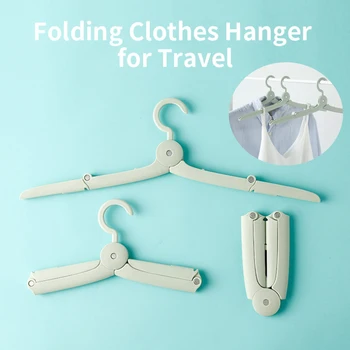 

Portable Clothes Rack Foldable Clothes Hanger Rack Non-slip Windproof Drying Organizer Storage Holder for Travel Home Camping