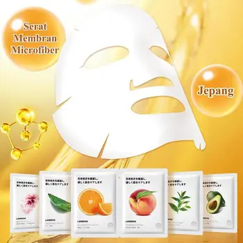 

Liquid Mask Fruit Mask Whitening Moisturizing Water Locking Plant Extract Japan Advanced Formula Fresh Sheet Face Mask
