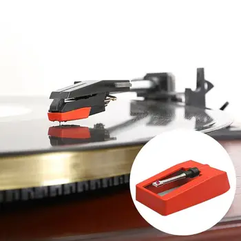 

5PCS Replaced Aluminum Record Player Needle Stylus for Turntable Repair Parts E8BA