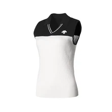 Рубашка для гольфа с закрученным воротником, женский свитер для гольфа, зимняя модная жилетка для гольфа, дышащая теплая одежда для гольфа